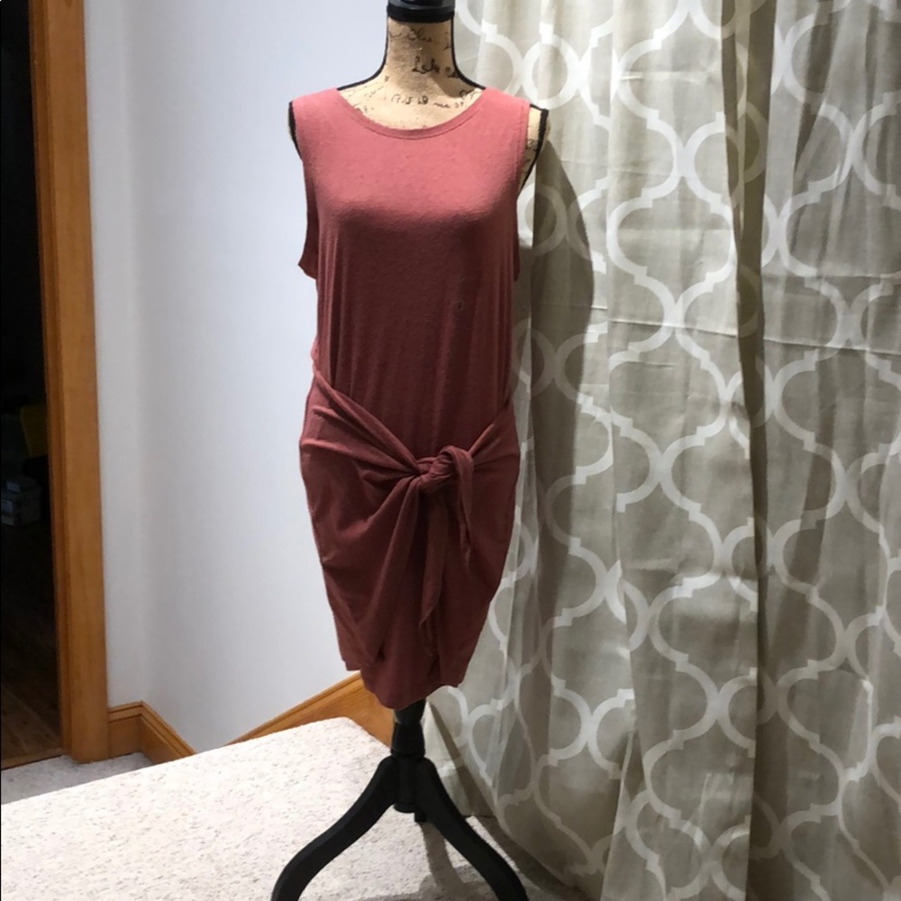 ARIE COTTON TANK DRESS